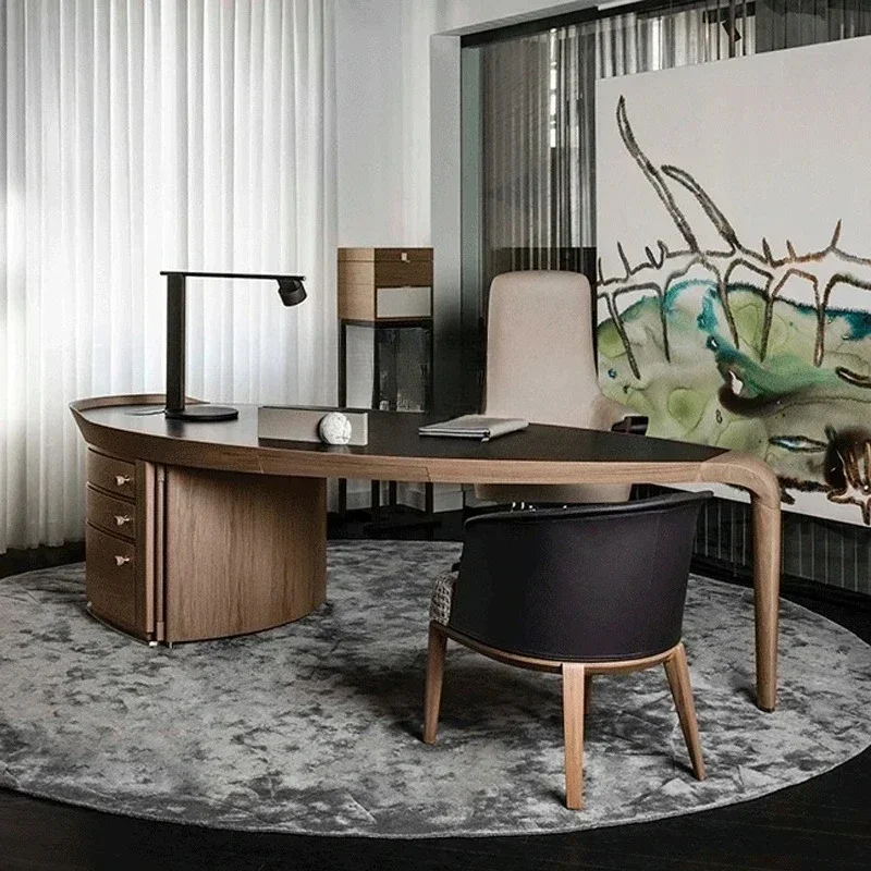 xzItalian light luxury desk all solid wood desk pure solid wood walnut desk boss table
xzItalian light luxury desk all solid wood desk pure solid wood walnut desk boss table