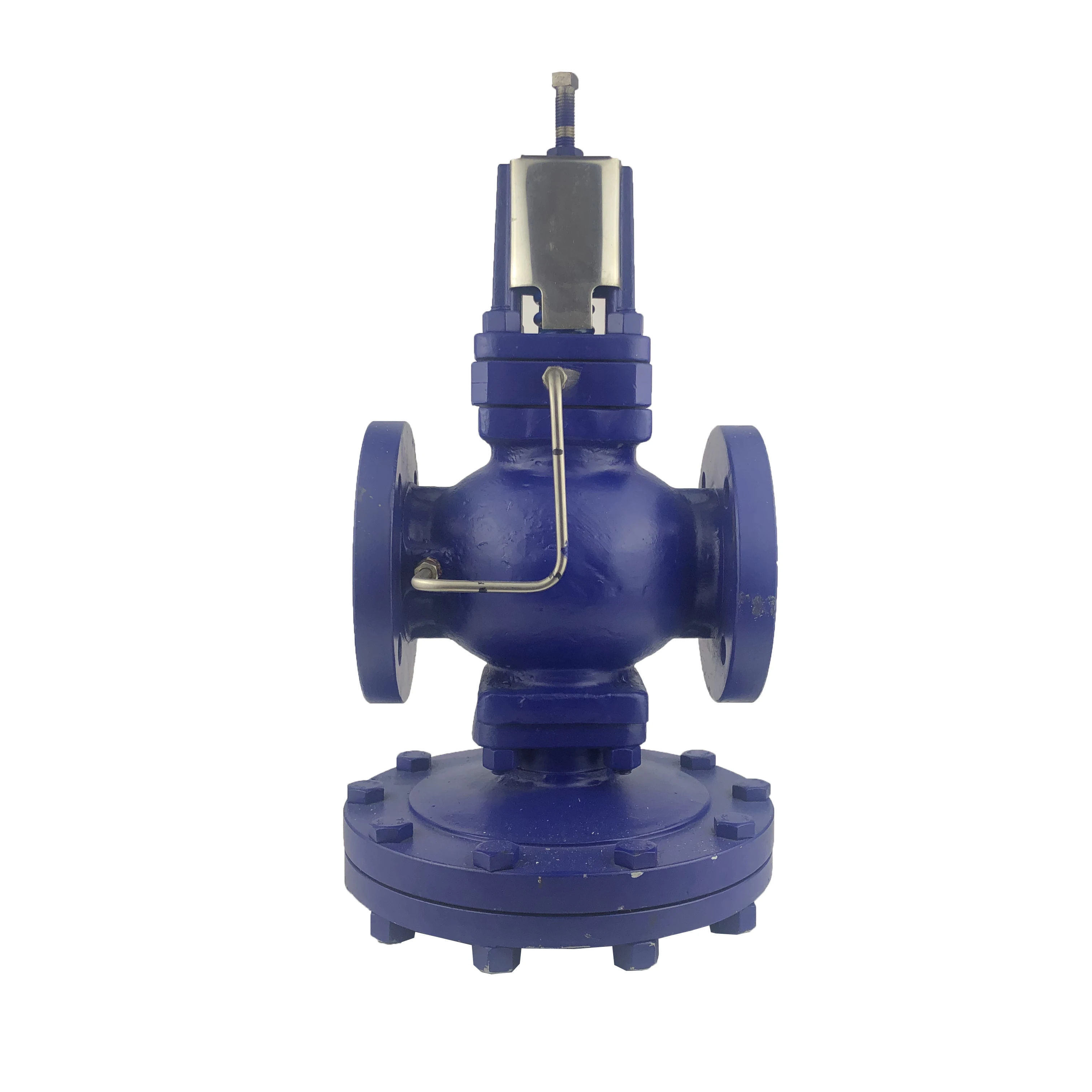 High sensitivity regulator type steam pressure regulator for large flow and high pressure reducing valves
High sensitivity regulator type steam pressure regulator for large flow and high pressure reducing valves
