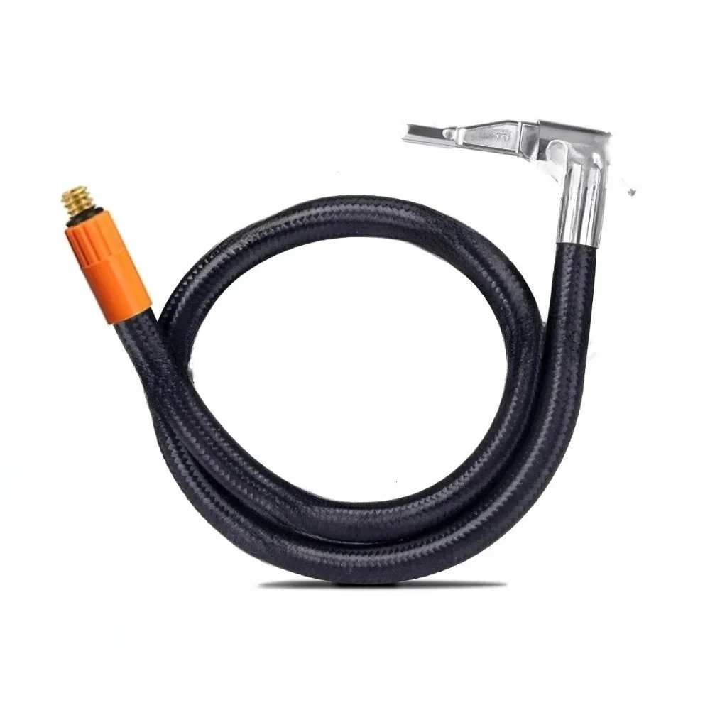 M6 Locking Air Chuck with Air Hose,100cm 40cm Length, Standard Tire Valve Fine Thread, Inflation Hose Adapter 
M6 Locking Air Chuck with Air Hose,100cm 40cm Length, Standard Tire Valve Fine Thread, Inflation Hose Adapter