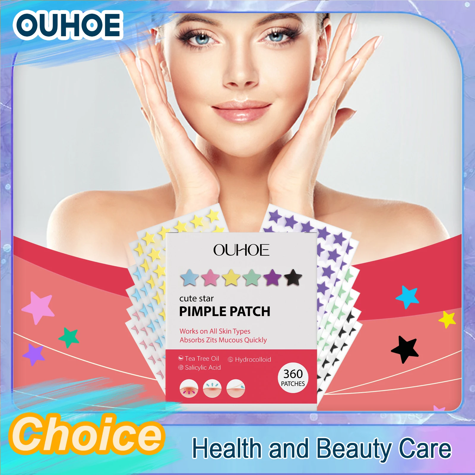 Acne Pimple Patch Concealer Spot Dots Treatment Invisible Zit Blemishes Star Sticker Moisturize Repair Waterproof Face Skin Care
Acne Pimple Patch Concealer Spot Dots Treatment Invisible Zit Blemishes Star Sticker Moisturize Repair Waterproof Face Skin Care