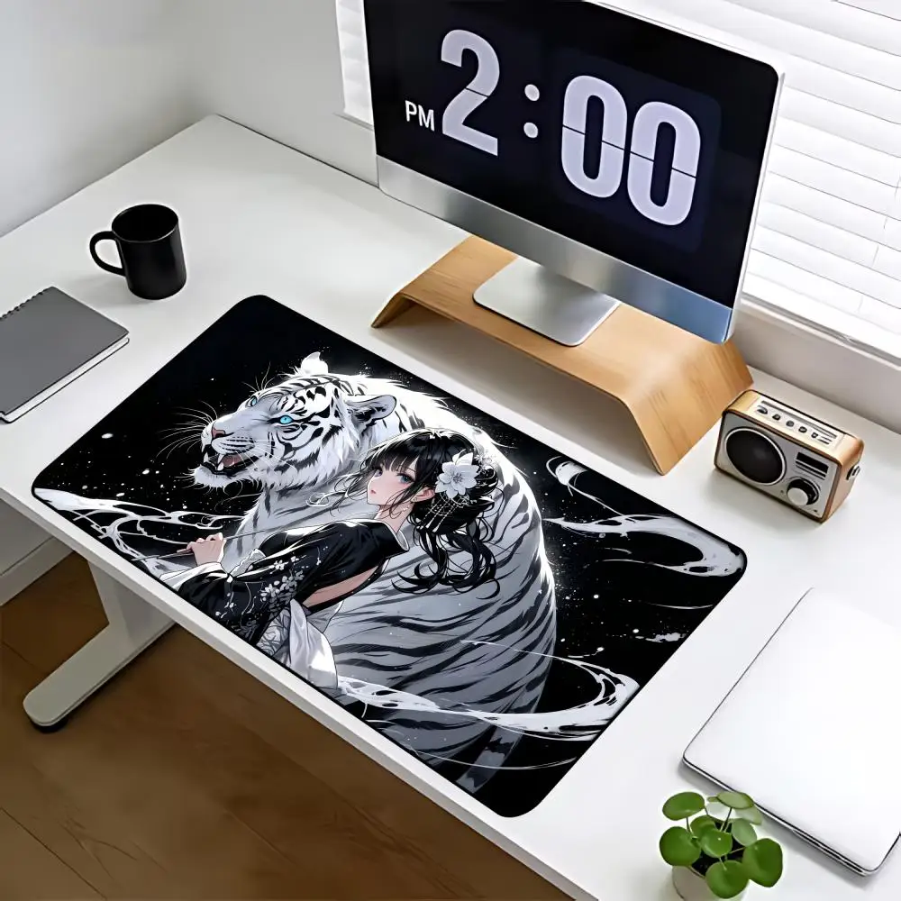 Japanese Kimono Girl Mouse pad Office Accessories White Tiger Large Gaming Mousepads Non-slip Laptop Tablet Mat Art Mausepad
Japanese Kimono Girl Mouse pad Office Accessories White Tiger Large Gaming Mousepads Non-slip Laptop Tablet Mat Art Mausepad