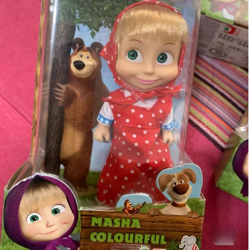 Marthas And Bears Action Figures Cute Kawaii Girl Mashas Bear Model Toys Can Speak Collectibles Toys Children'S Gifts Festival
Marthas And Bears Action Figures Cute Kawaii Girl Mashas Bear Model Toys Can Speak Collectibles Toys Children'S Gifts Festival