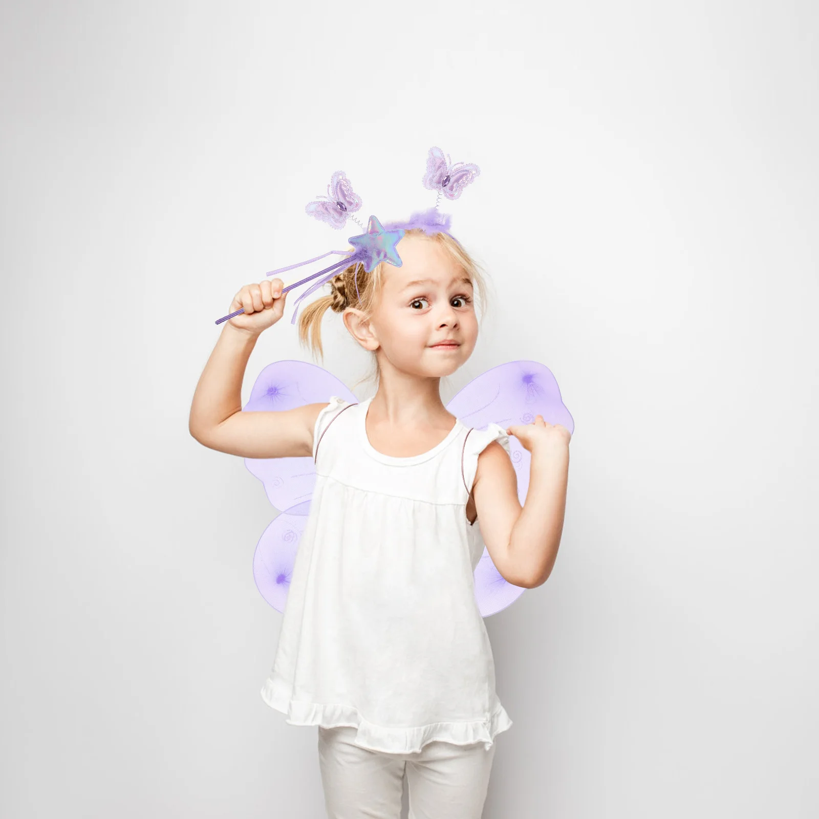 1 комплект, повязка на голову с крыльями бабочки, газовая юбка феи, платье для выступлений, костюм для косплея для девочек, комплект фестивальной вечеринки, танцевальная юбка-пачка
1 комплект, повязка на голову с крыльями бабочки, газовая юбка феи, платье для выступлений, костюм для косплея для девочек, комплект фестивальной вечеринки, танцевальная юбка-пачка