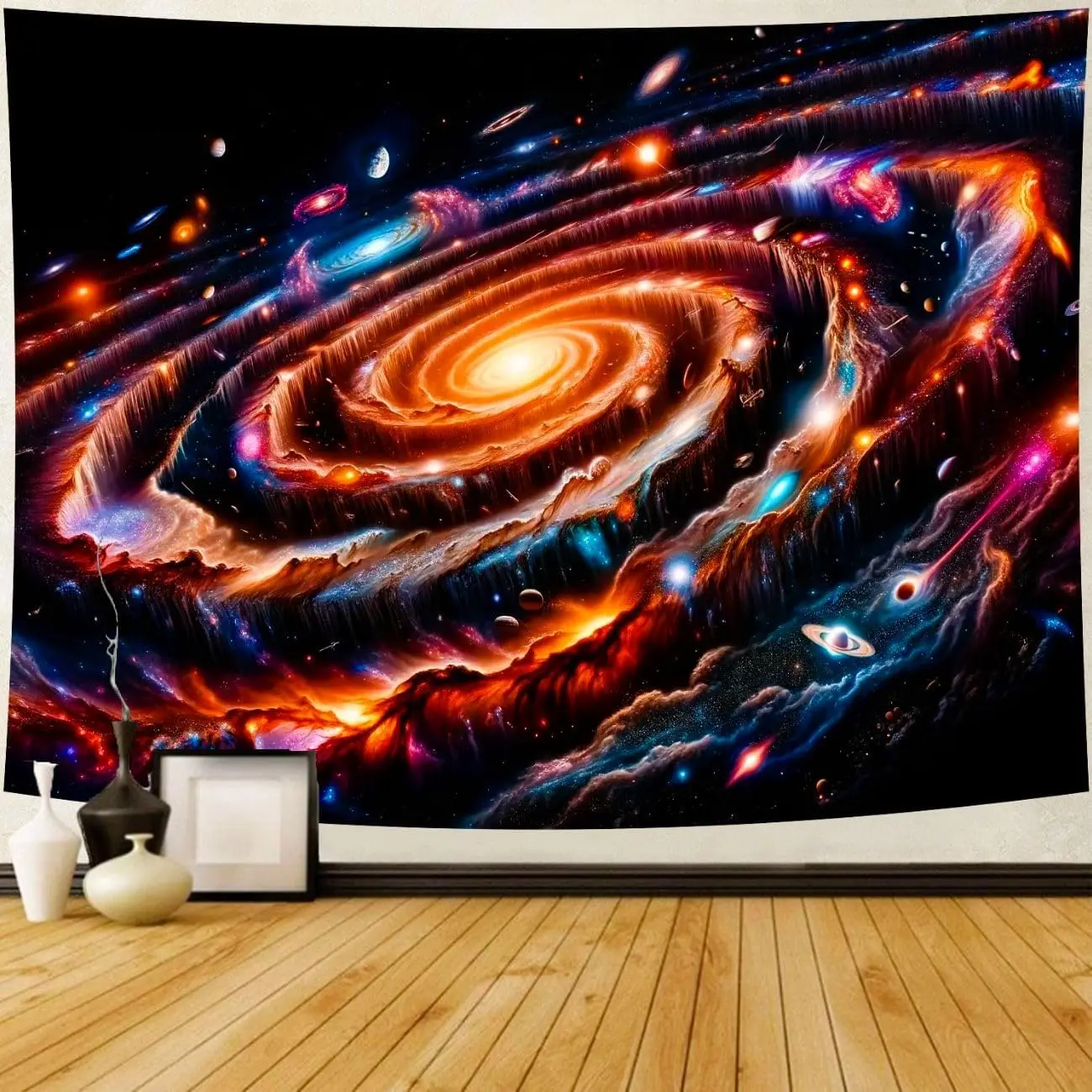 Galaxy Tapestry Spiral Universe Planet Starry Sky Wall Hanging Tapestry Outer Space Nebula Cosmic Psychedelic Abstract
Galaxy Tapestry Spiral Universe Planet Starry Sky Wall Hanging Tapestry Outer Space Nebula Cosmic Psychedelic Abstract