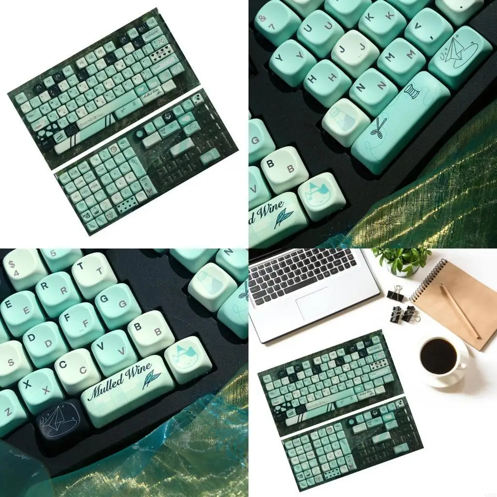 C90F, 131 шт., колпачки для клавиш из ПБТ, профиль MOA, полный набор фантазийных летних клавишных колпачков, простая установка
C90F, 131 шт., колпачки для клавиш из ПБТ, профиль MOA, полный набор фантазийных летних клавишных колпачков, простая установка