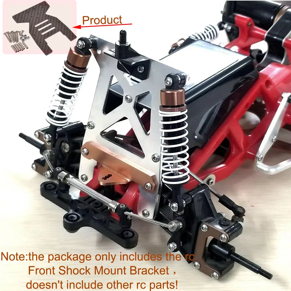 RC Carbon Front Shock Mount Bracket Suitable for Tamiya Mud Blaster Blackfoot Monster Beetle Upgrdes Parts
RC Carbon Front Shock Mount Bracket Suitable for Tamiya Mud Blaster Blackfoot Monster Beetle Upgrdes Parts