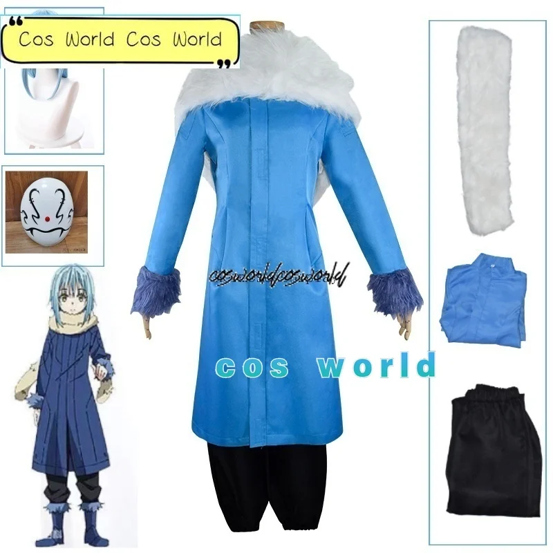 Anime That Time I Got Reincarnated As A Slime Rimuru Tempest Cosplay Costume Carnaval Halloween Christmas Party Blue Uniform
Anime That Time I Got Reincarnated As A Slime Rimuru Tempest Cosplay Costume Carnaval Halloween Christmas Party Blue Uniform