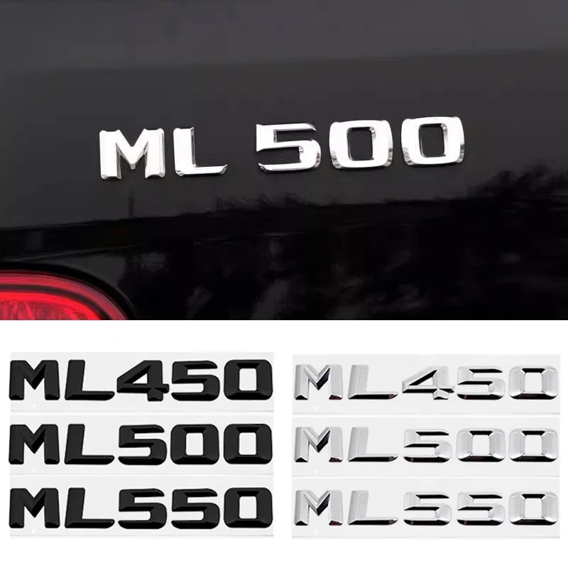 3D Car Rear Trunk Stickers Emblem for Mercedes Benz ML450 ML500 ML550 Auto Tail Box Number Letter Badge Decal Accessories
3D Car Rear Trunk Stickers Emblem for Mercedes Benz ML450 ML500 ML550 Auto Tail Box Number Letter Badge Decal Accessories