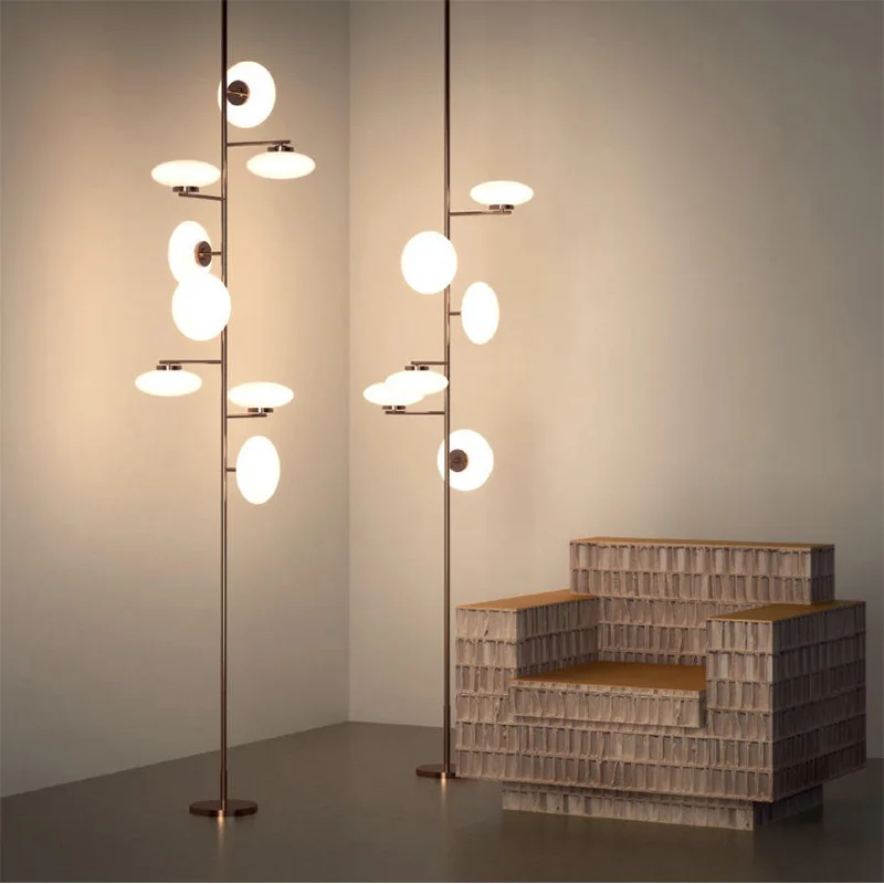 Nordic simple living room bedroom dining room glass floor lamp creative personality modern hotel exhibition hall light luxury
Nordic simple living room bedroom dining room glass floor lamp creative personality modern hotel exhibition hall light luxury