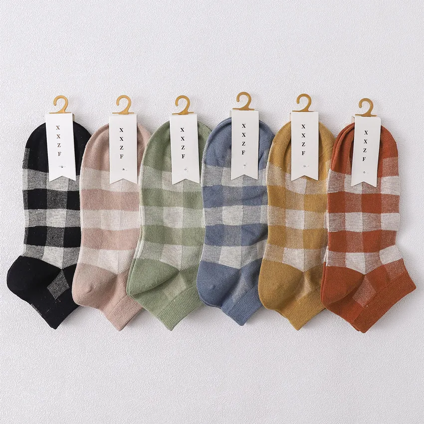 Women Socks Cotton Plaid Socks for girls Kawaii Cute Sock Female Ladies Harajuku Vintage Streetwear Socks
Women Socks Cotton Plaid Socks for girls Kawaii Cute Sock Female Ladies Harajuku Vintage Streetwear Socks
