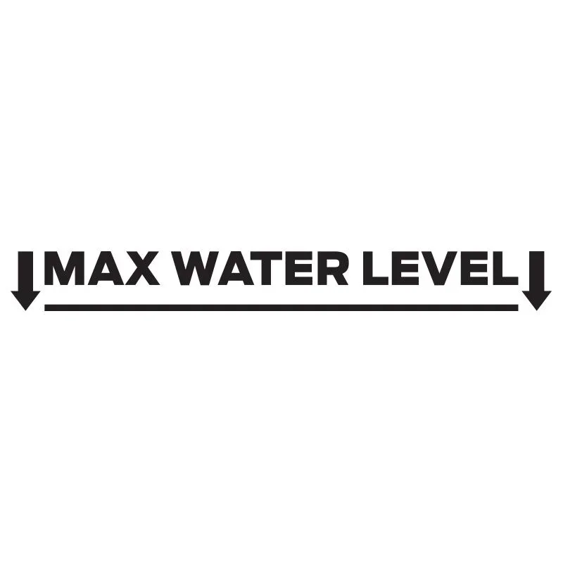 For (2) 9" Max Water Level Vinyl Decal Sticker for Jeep Wrangler 4x4 Trucks Off Road
For (2) 9" Max Water Level Vinyl Decal Sticker for Jeep Wrangler 4x4 Trucks Off Road