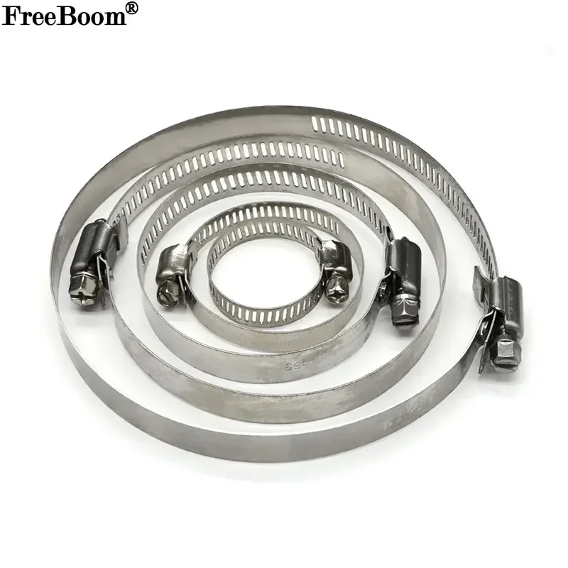 8mm ~ 120mm Stainless Steel Drive Hose Clamps Adjustable Tri Gear Worm Fuel Tube Water Pipe Fixed Clip Spring Cramps
8mm ~ 120mm Stainless Steel Drive Hose Clamps Adjustable Tri Gear Worm Fuel Tube Water Pipe Fixed Clip Spring Cramps