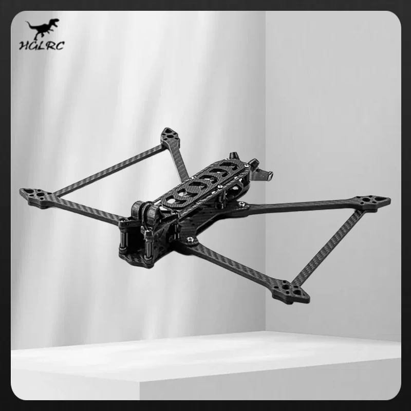 HGLRC Rekon7 PRO LR 3K Carbon Fiber 7inch Frame Kits 6mm Arm for RC FPV Racing Freestyle 7inch Long Range Drones
HGLRC Rekon7 PRO LR 3K Carbon Fiber 7inch Frame Kits 6mm Arm for RC FPV Racing Freestyle 7inch Long Range Drones