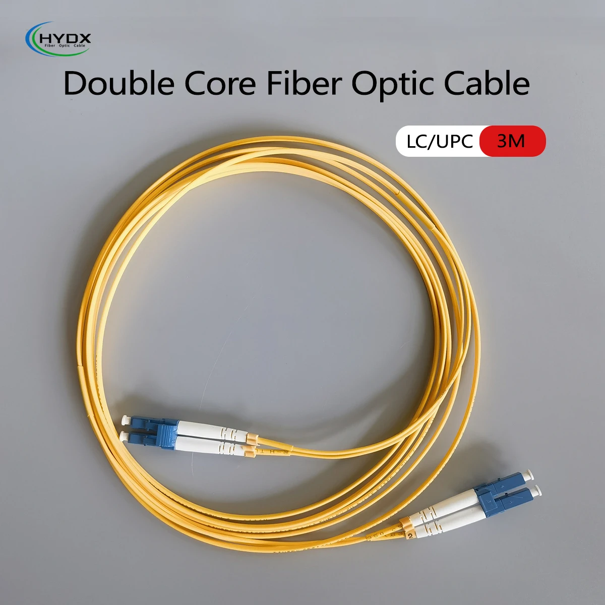 Cable Fibre Optique LC/UPC-LC/UPC Single Mode Double Core 3M LSZH 9/125μm Fiber Optic Cable For FTTH Extension Cord
Cable Fibre Optique LC/UPC-LC/UPC Single Mode Double Core 3M LSZH 9/125μm Fiber Optic Cable For FTTH Extension Cord
