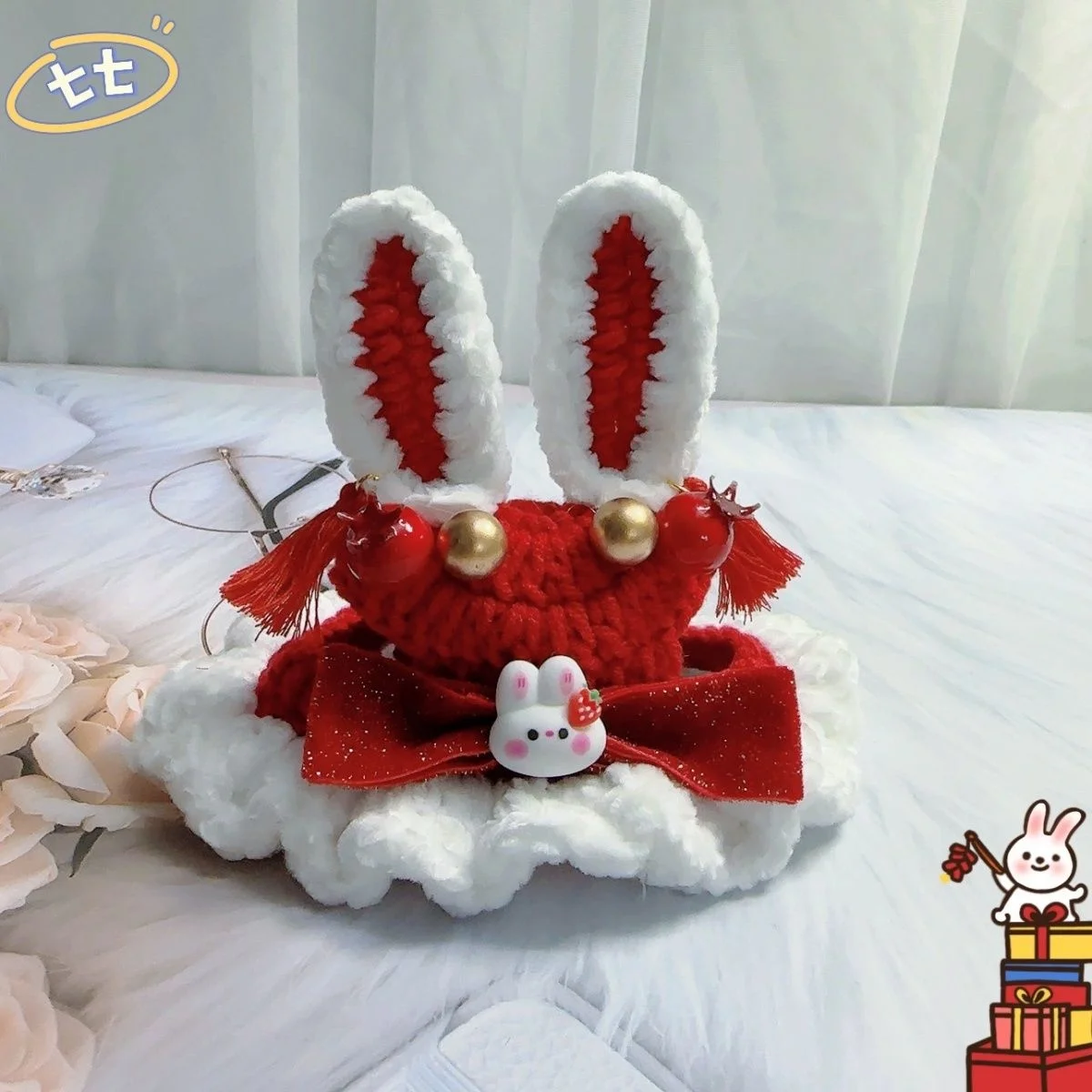 Рождественская шапка для домашних животных, шапка для кошек и собак ручной работы, шапка для домашних животных, кроликов, шапка для переодевания, новогодняя шерстяная шапка для домашних животных, милый капюшон для кошек 
Рождественская шапка для домашних животных, шапка для кошек и собак ручной работы, шапка для домашних животных, кроликов, шапка для переодевания, новогодняя шерстяная шапка для домашних животных, милый капюшон для кошек