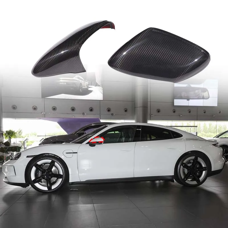 Real Carbon Fiber Car Rearview Mirror Shell Decoration Cover Trim For Porsche Taycan 2019+ Exterior Accessories
Real Carbon Fiber Car Rearview Mirror Shell Decoration Cover Trim For Porsche Taycan 2019+ Exterior Accessories