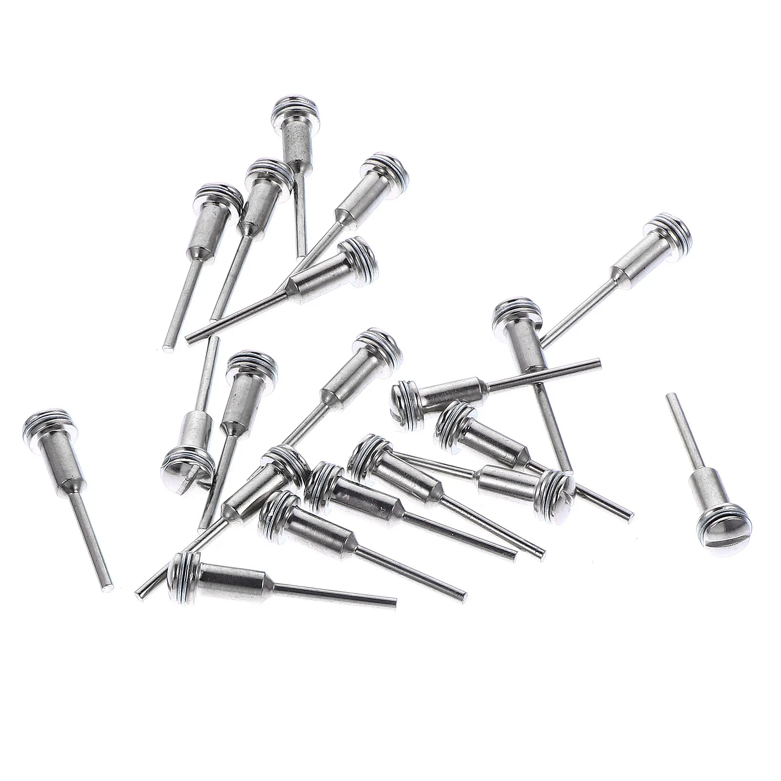 20Pcs Premium Sandpaper Clamp Rods Heavy Duty Wear Resistant Connecting Rods for Rotary Tools Grinding Polishing Fixing Mandrels
20Pcs Premium Sandpaper Clamp Rods Heavy Duty Wear Resistant Connecting Rods for Rotary Tools Grinding Polishing Fixing Mandrels