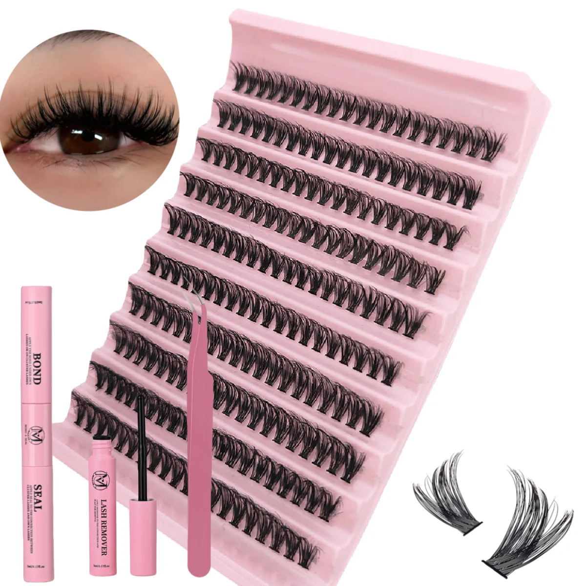 Набор ресниц MIAOJIE DIY, 200 шт., индивидуальный кластер для ресниц D Curl, смешанные кластеры для ресниц 8-16 мм с уплотнением для ресниц и аппликатором для ресниц
Набор ресниц MIAOJIE DIY, 200 шт., индивидуальный кластер для ресниц D Curl, смешанные кластеры для ресниц 8-16 мм с уплотнением для ресниц и аппликатором для ресниц