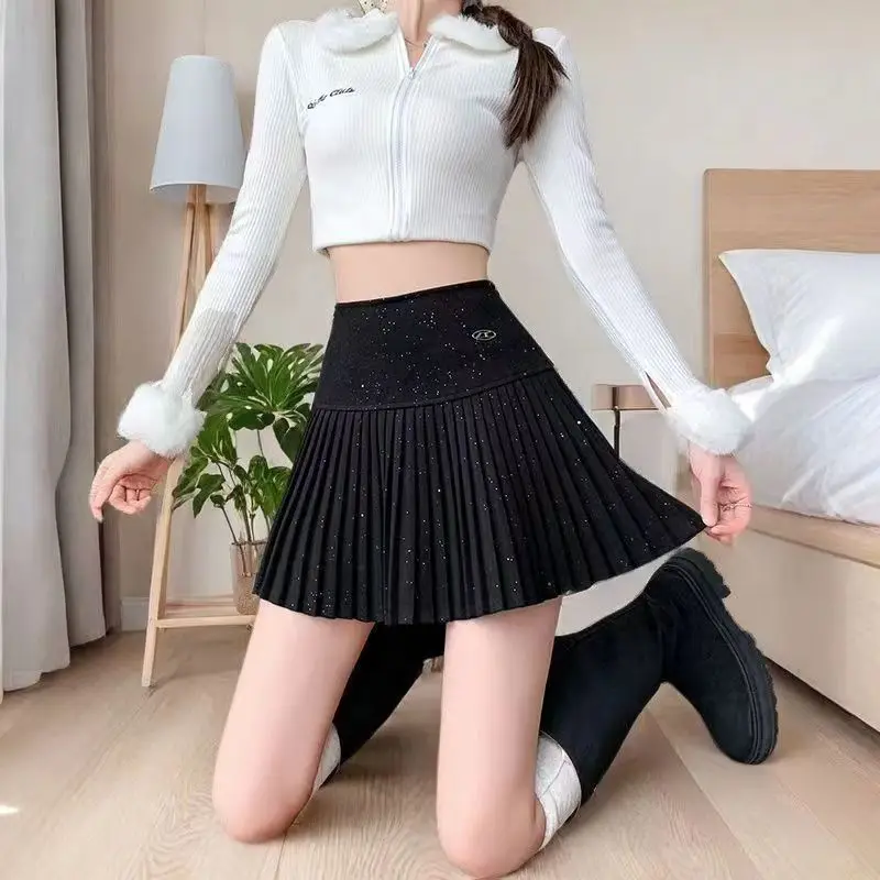 Female Spring and Autumn Small Fragrant Style High End A-line Skirt High Waist Versatile Short Skirt Half body Skirt
Female Spring and Autumn Small Fragrant Style High End A-line Skirt High Waist Versatile Short Skirt Half body Skirt