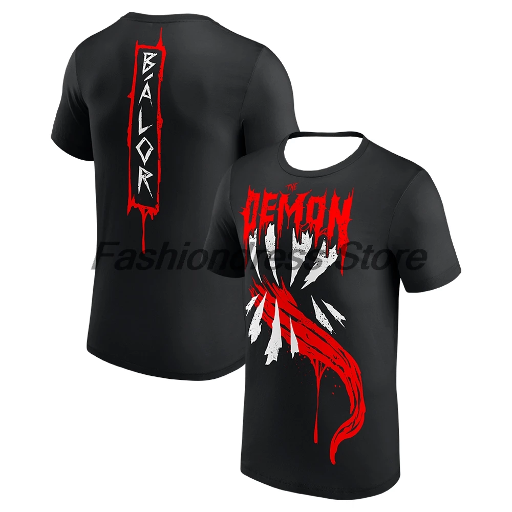 Men's Black Finn Bálor The Demon Mouth T-shirt Crewneck Short Sleeve Polyester Tee Women Outdoor Streetwear Tops
Men's Black Finn Bálor The Demon Mouth T-shirt Crewneck Short Sleeve Polyester Tee Women Outdoor Streetwear Tops