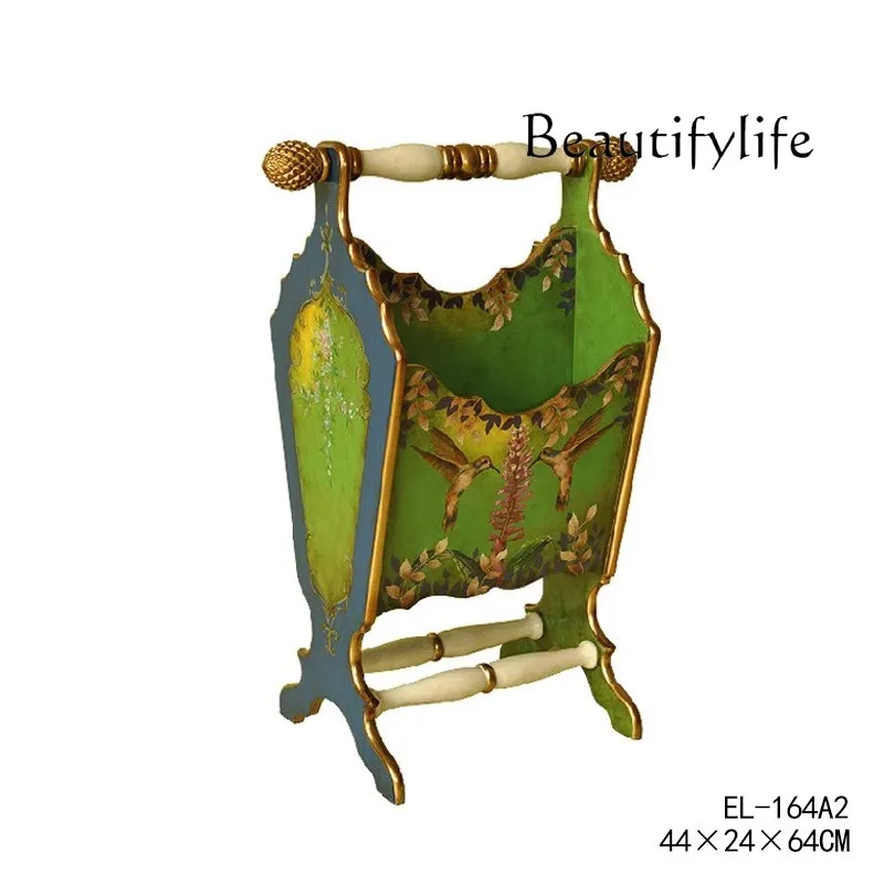 French Country Luxury Hand-Painted TWINBIRD Book Shelf European Style Villa Home Decoration Technology Decoration
French Country Luxury Hand-Painted TWINBIRD Book Shelf European Style Villa Home Decoration Technology Decoration