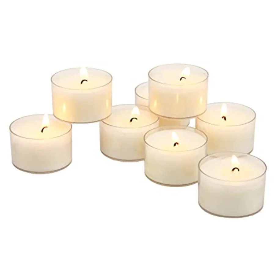 Count White Unscented 6 to 7 Hour Extended Burn Time Clear Cup Tea Light Candles
Count White Unscented 6 to 7 Hour Extended Burn Time Clear Cup Tea Light Candles