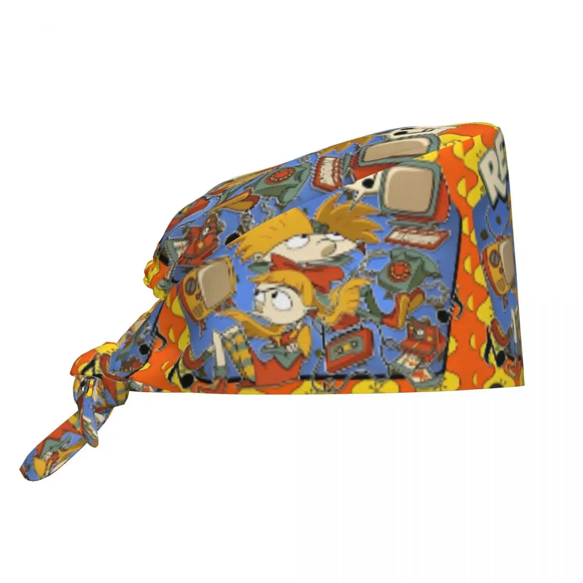 Nurse Hats Hey Arnold Working Caps For Unisex Retro Trendy Bandage Tie Back Scrub Caps Breathable Medical Hat
Nurse Hats Hey Arnold Working Caps For Unisex Retro Trendy Bandage Tie Back Scrub Caps Breathable Medical Hat