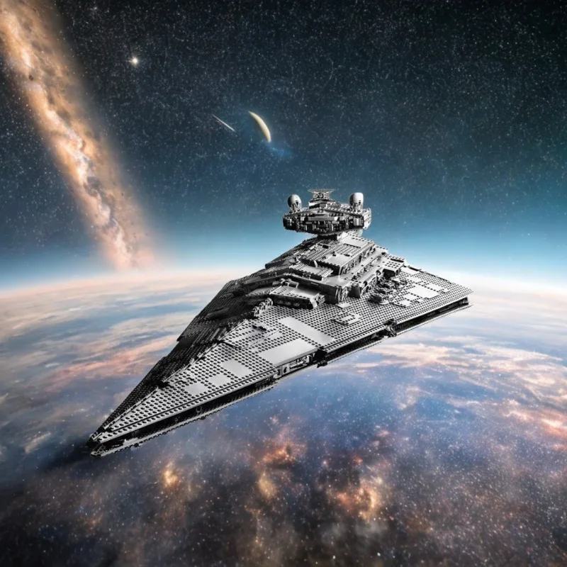 UCS Empire Destroyer Moc Showcase Creative Building Block Toys Super Great Ultimate Spaceship Adult Christmas Gift
UCS Empire Destroyer Moc Showcase Creative Building Block Toys Super Great Ultimate Spaceship Adult Christmas Gift