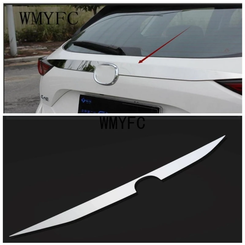 For Mazda CX-5 CX5 2017 -2021 Stainless Steel Rear Tail Trunk Lid Molding Cover Decorative Trim 1pcs Car Styling accessories
For Mazda CX-5 CX5 2017 -2021 Stainless Steel Rear Tail Trunk Lid Molding Cover Decorative Trim 1pcs Car Styling accessories