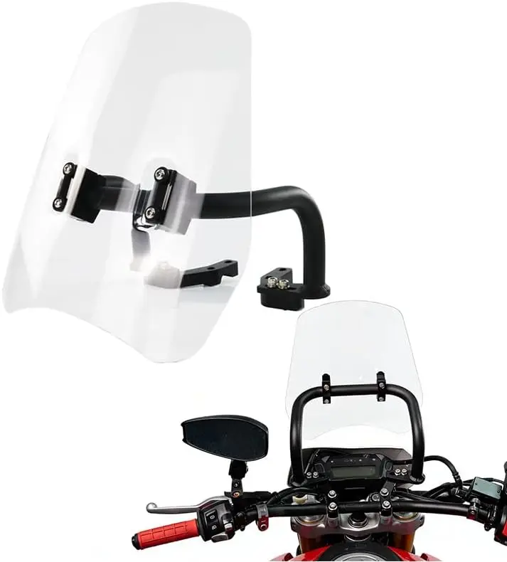 Windshield Windscreen Fit for CRF300L 2021-2024 CRF250LS 2021-2023 CRF250L CRF250M 2012-2023 Motorcycle Windshield
Windshield Windscreen Fit for CRF300L 2021-2024 CRF250LS 2021-2023 CRF250L CRF250M 2012-2023 Motorcycle Windshield