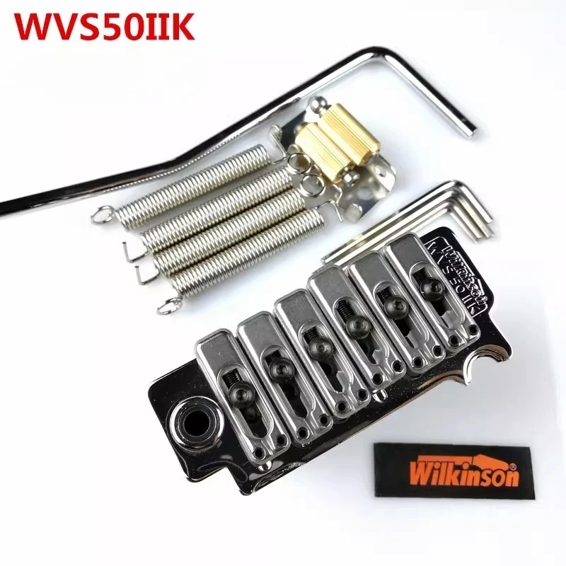 Гитарный тремоло-бридж Wilkinson WVS50IIK: Лучшее предложение с соответствующими сатиновыми седлами, хромированный
Гитарный тремоло-бридж Wilkinson WVS50IIK: Лучшее предложение с соответствующими сатиновыми седлами, хромированный