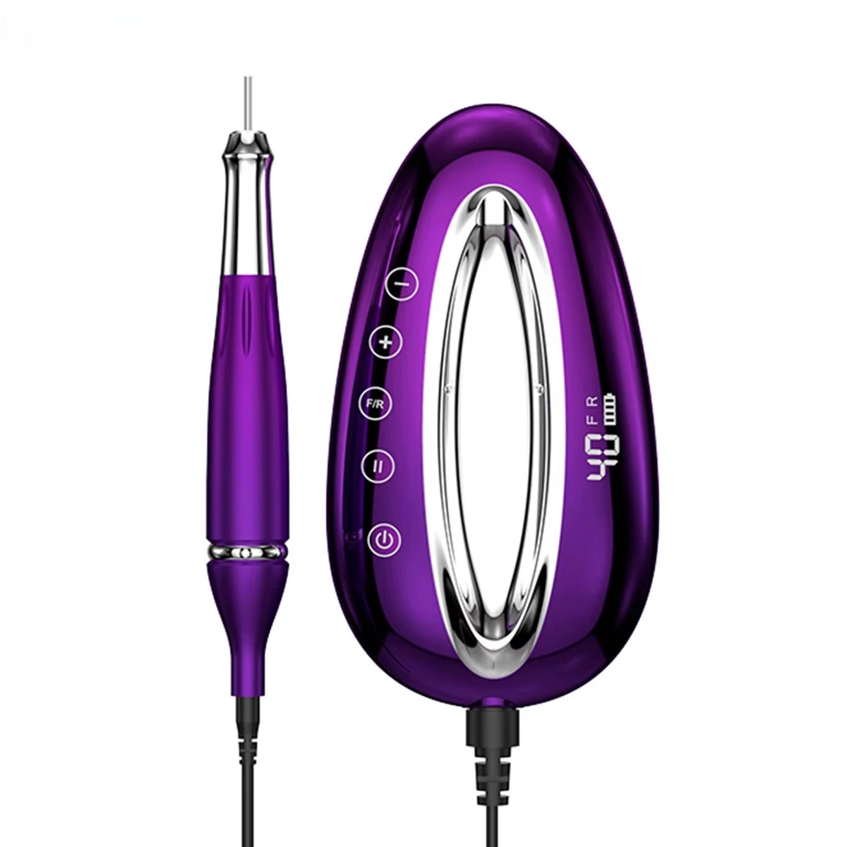 Ponceuse Pour Ongles 40000RPM Pulidor Esmeril De Unas Fresa Per Unghie Professional Rechargeable Electric Nail File
Ponceuse Pour Ongles 40000RPM Pulidor Esmeril De Unas Fresa Per Unghie Professional Rechargeable Electric Nail File