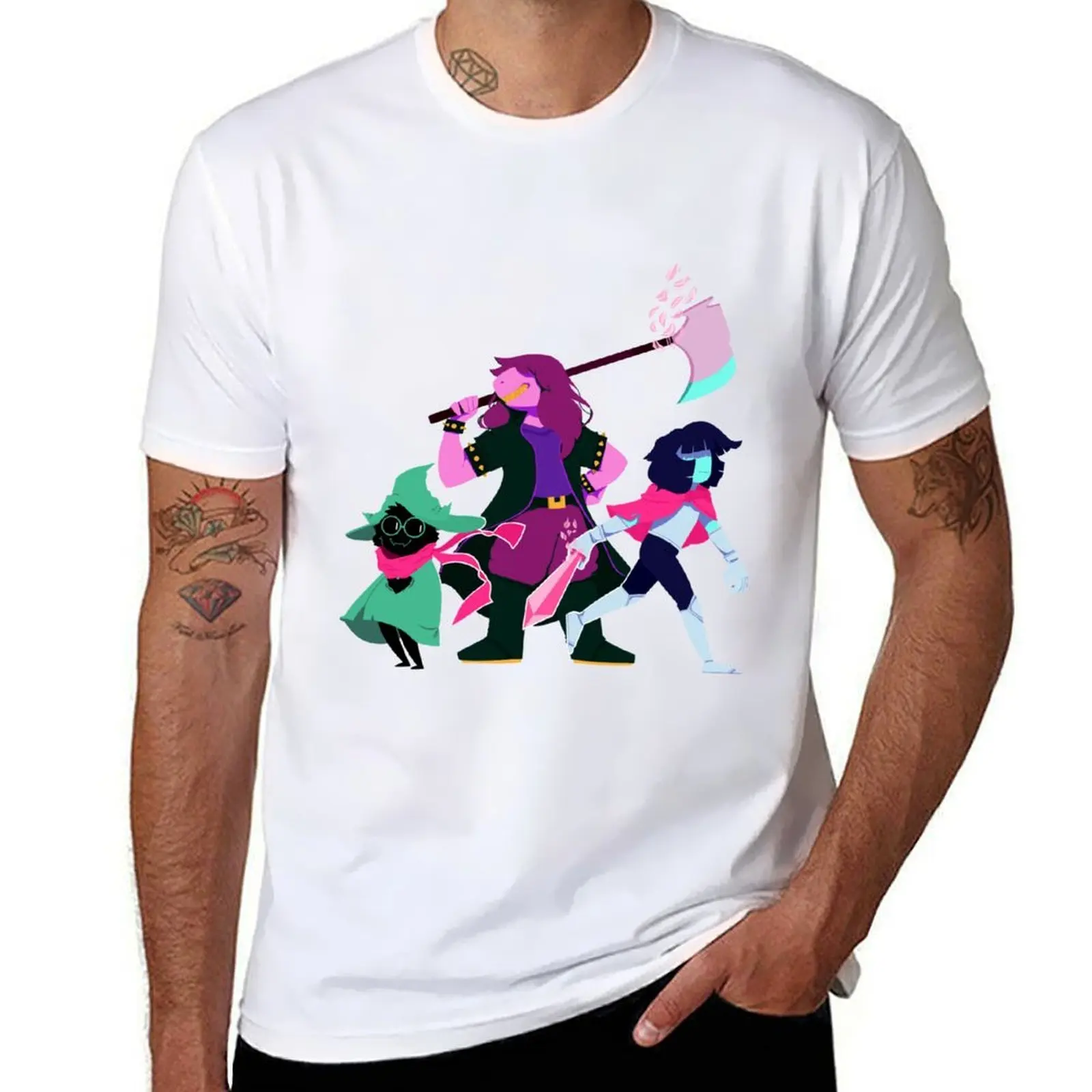 Susie Kris and Ralsei Deltarune T-Shirt anime t shirts oversize essential t shirt T-Shirt
Susie Kris and Ralsei Deltarune T-Shirt anime t shirts oversize essential t shirt T-Shirt