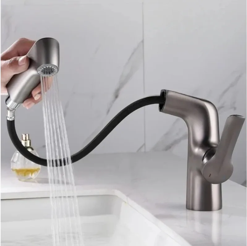 Toilet washbasin hot and cold faucets, pull-out faucets, basin splash proof faucets
Toilet washbasin hot and cold faucets, pull-out faucets, basin splash proof faucets