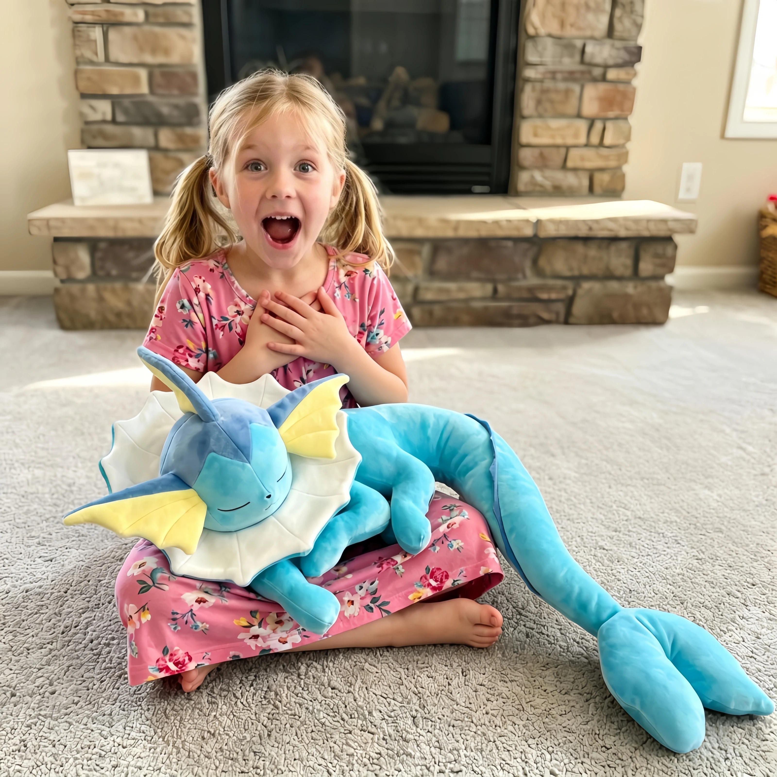 Surprising gift Pokemon Collectible Eevee Evoli Sleep Plush Vaporeon Pikachu Peluche Flareon Sprigatito Stuffed Toys Soft Doll
Surprising gift Pokemon Collectible Eevee Evoli Sleep Plush Vaporeon Pikachu Peluche Flareon Sprigatito Stuffed Toys Soft Doll