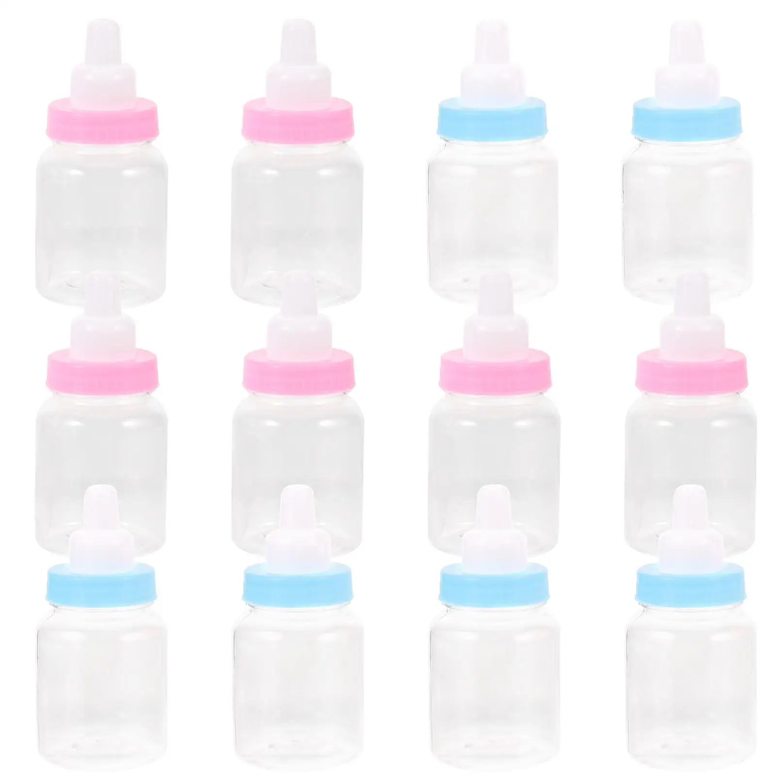 12 Pcs Small Decorative Baby Bottles Feeding Design for Baby Shower Games Gifts Candy Boxes Infant Feeding Supplies
12 Pcs Small Decorative Baby Bottles Feeding Design for Baby Shower Games Gifts Candy Boxes Infant Feeding Supplies