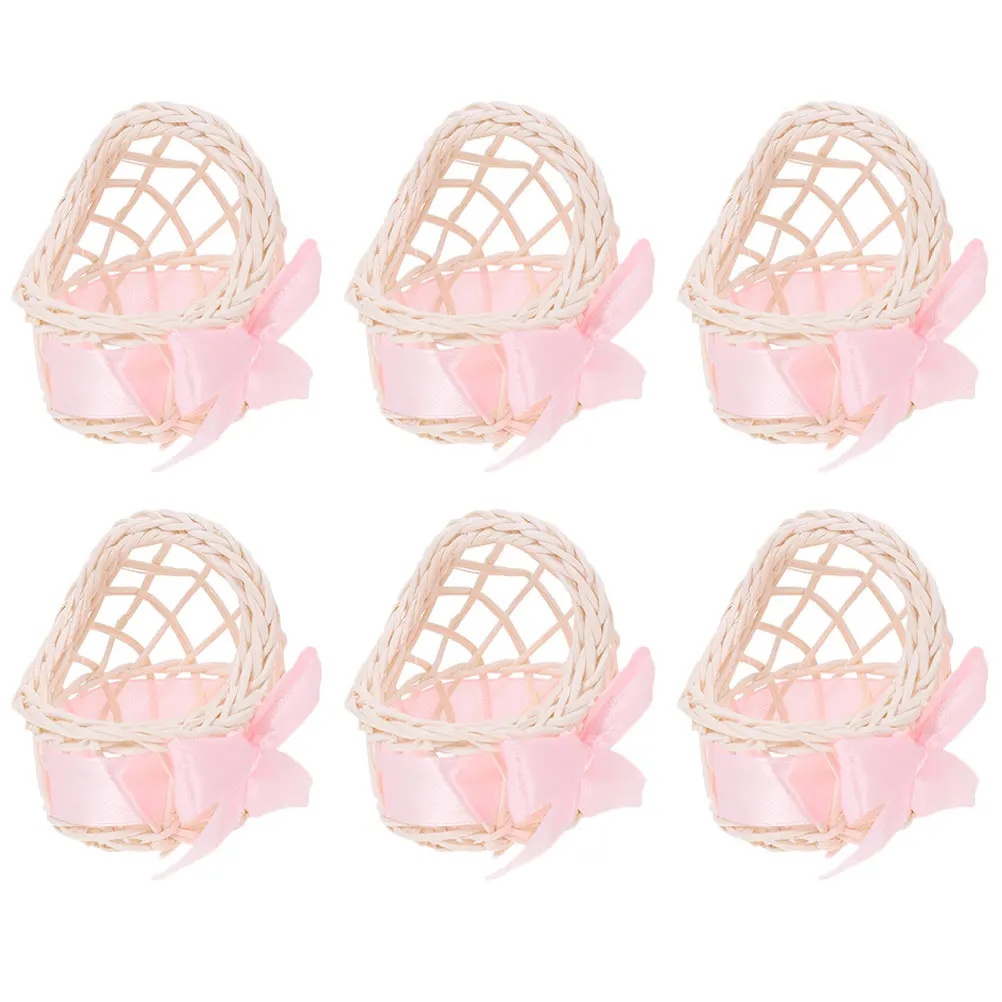 6pcs Decorative Baskets Miniature Flower Basket Miniature Wicker Handmade Storage Dollhouse Toy Resin Home Ornament
6pcs Decorative Baskets Miniature Flower Basket Miniature Wicker Handmade Storage Dollhouse Toy Resin Home Ornament