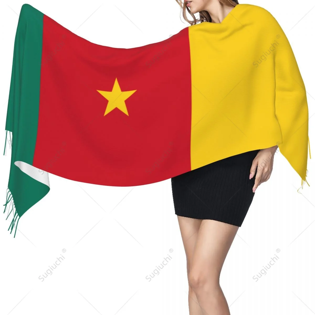 Cameroon Flag Scarf Pashmina Warm Scarves Shawl Wrap Hijab Spring Winter Multifunction Unisex
Cameroon Flag Scarf Pashmina Warm Scarves Shawl Wrap Hijab Spring Winter Multifunction Unisex