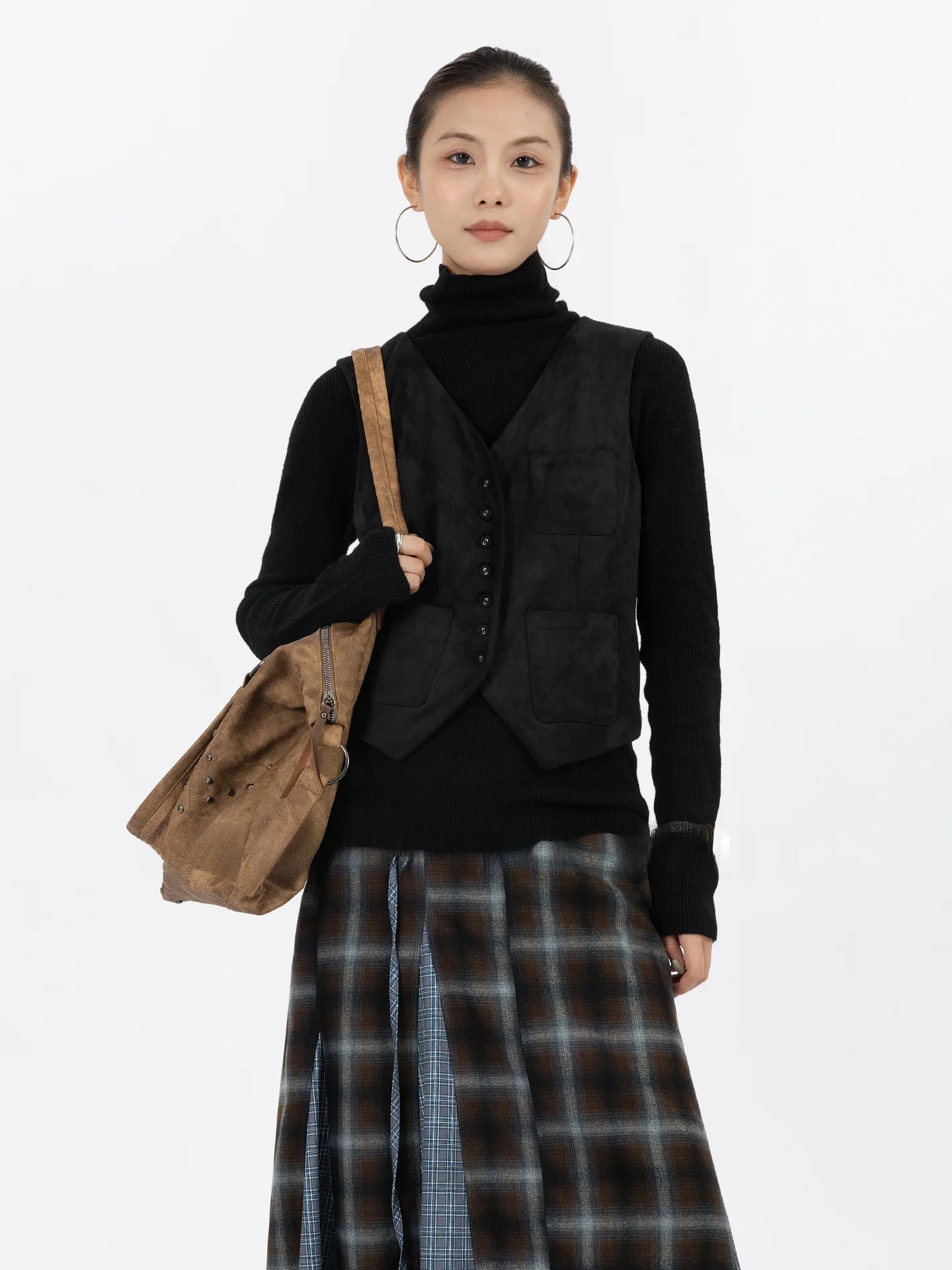 Bla Suede Vest ort Svel V-Ne Commute Sle Women's Top Geometry Unit Geometric Single Old Money Wind Polyester Fiber
Bla Suede Vest ort Svel V-Ne Commute Sle Women's Top Geometry Unit Geometric Single Old Money Wind Polyester Fiber