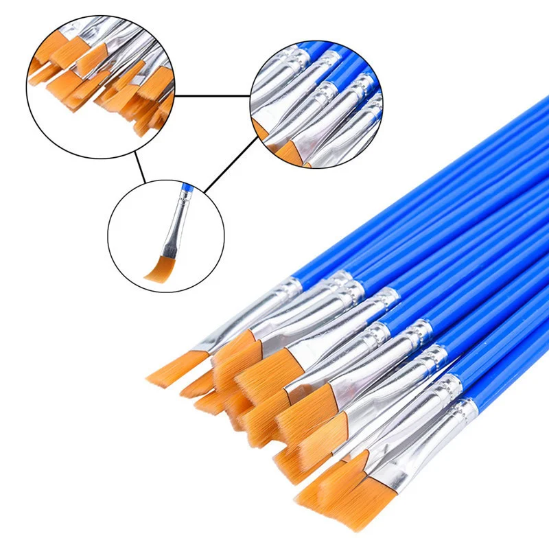 50pcs Art Painting Nylon Wool Line Pen Flat Paint Brushes Small Brush Volume For Painting Essential Props For Painting Art
50pcs Art Painting Nylon Wool Line Pen Flat Paint Brushes Small Brush Volume For Painting Essential Props For Painting Art