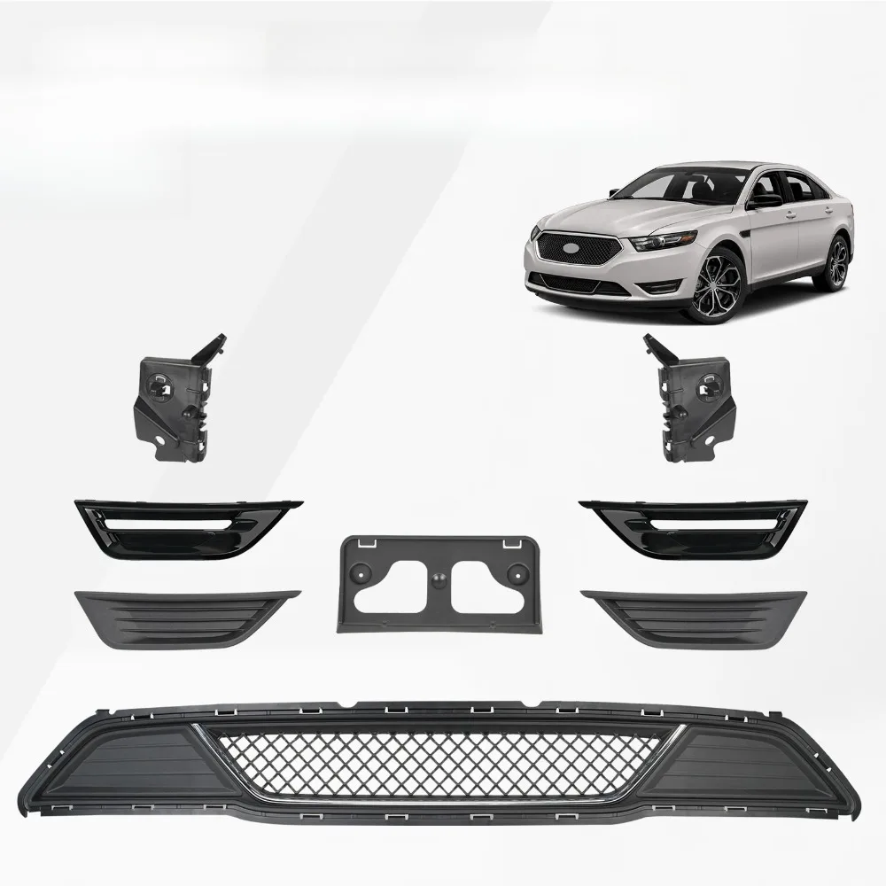 Front Bumper Lower Grille Assembly Kit w/ Chrome Trim For 2013-2019 Ford Taurus
Front Bumper Lower Grille Assembly Kit w/ Chrome Trim For 2013-2019 Ford Taurus