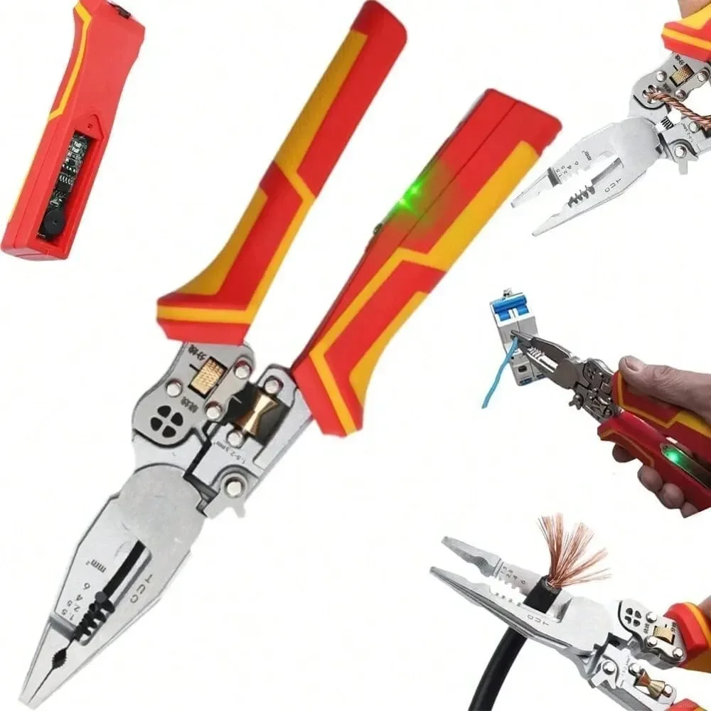 In1 Wire Stripper Twister For Cutting Pulling Wires Cable Scissors Voltage Test
In1 Wire Stripper Twister For Cutting Pulling Wires Cable Scissors Voltage Test