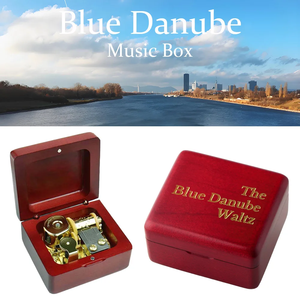 SOFTALK Blue Danube Exquisite packaging Music Box Birthday, Christmas, Valentine's Day Gift Sending girlfriends, family, friends
SOFTALK Blue Danube Exquisite packaging Music Box Birthday, Christmas, Valentine's Day Gift Sending girlfriends, family, friends