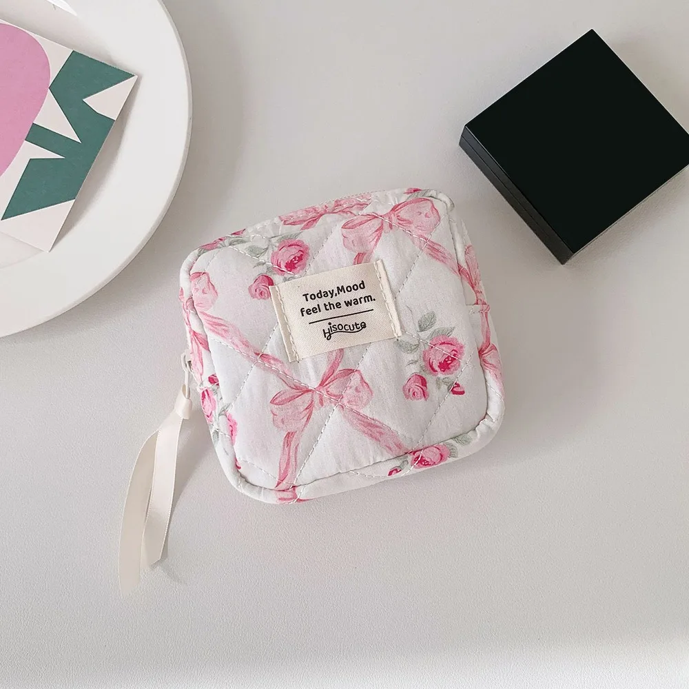 Cute Multifunctional Coin Purse Large Capacity Bow Sanitary Napkin Storage Bags Flower Small Item Bag Women
Cute Multifunctional Coin Purse Large Capacity Bow Sanitary Napkin Storage Bags Flower Small Item Bag Women