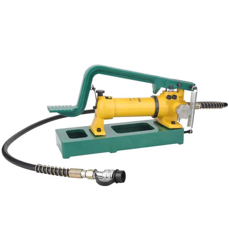 Industrial Ultra High Pressure Manual Hydraulic Pump Two Stage Flow Quick Oil Displacement For Hydraulic Air Compressors Tool
Industrial Ultra High Pressure Manual Hydraulic Pump Two Stage Flow Quick Oil Displacement For Hydraulic Air Compressors Tool