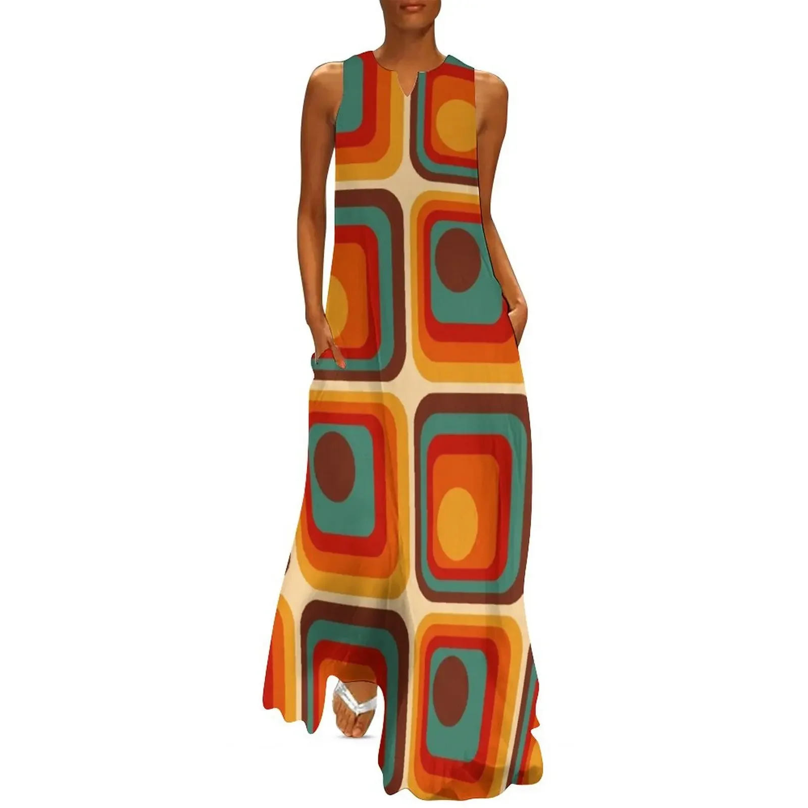 Retro Geometric Gradient Square and Circle Pattern 221 Long Dress clothes for woman Dance dresses Dresses gala Dress
Retro Geometric Gradient Square and Circle Pattern 221 Long Dress clothes for woman Dance dresses Dresses gala Dress