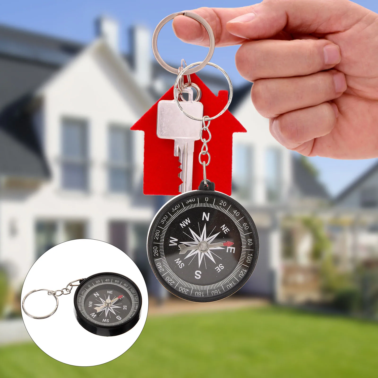 12Pcs Pirate Compass with Keychain Compass Key Chain Key Ring Bag Pendant Handbag Jewelry Children Gifts (Black)
12Pcs Pirate Compass with Keychain Compass Key Chain Key Ring Bag Pendant Handbag Jewelry Children Gifts (Black)