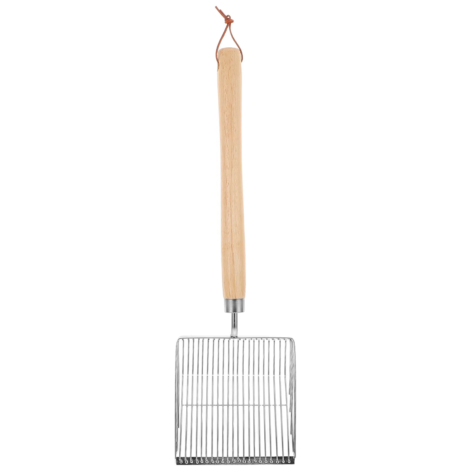 Stainless Steel Beach Sand Scoop with Wooden Handle Extended Mesh Sifter for Shell Collecting Summer Vacation Sand Digging Tool
Stainless Steel Beach Sand Scoop with Wooden Handle Extended Mesh Sifter for Shell Collecting Summer Vacation Sand Digging Tool