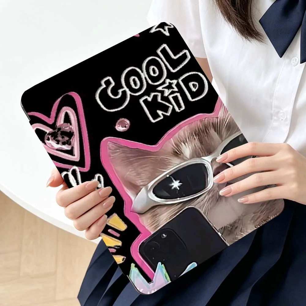 Creative Fun Cat For Apple iPad Air A16 4 5 11th 10th 7th 11 12.9 13 10.5 inch Gen 3Y Tablet Case Soft
Creative Fun Cat For Apple iPad Air A16 4 5 11th 10th 7th 11 12.9 13 10.5 inch Gen 3Y Tablet Case Soft