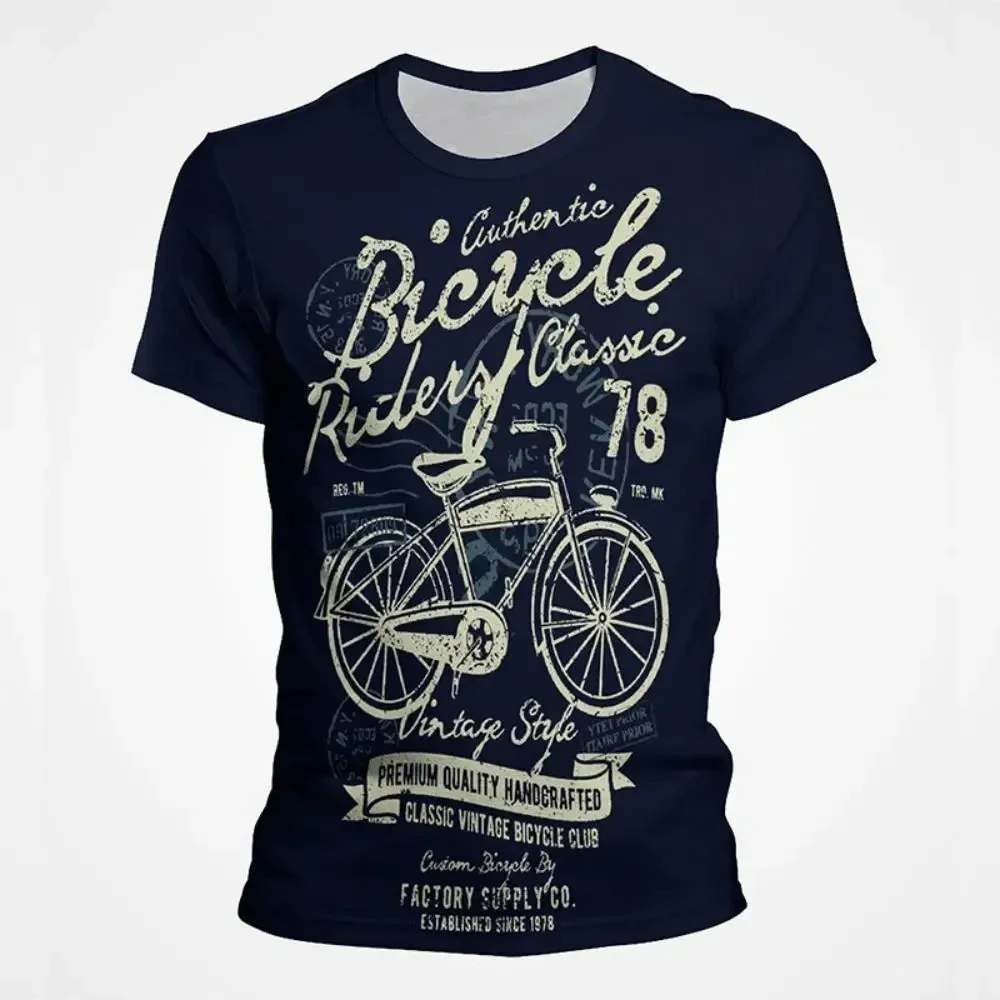 Fashion Casual Mountain Bike graphic t shirts For Men Personality Trend Leisure Printed Round Neck Short Sleeve streetwear Tops
Fashion Casual Mountain Bike graphic t shirts For Men Personality Trend Leisure Printed Round Neck Short Sleeve streetwear Tops